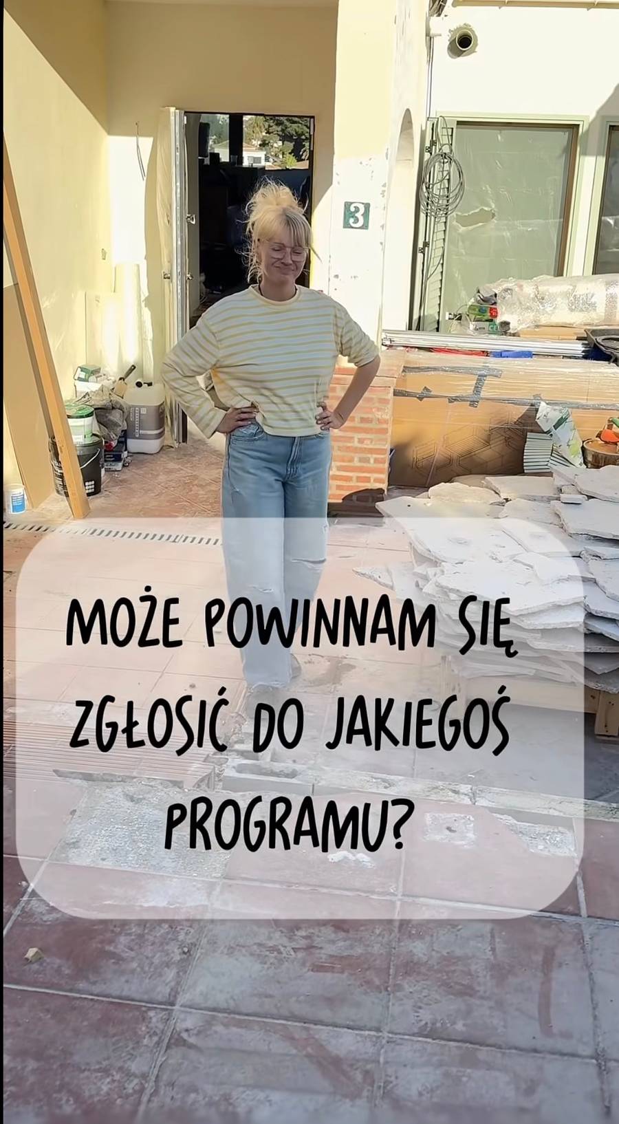 Szelągowska poległa na remoncie własnego domu, fot. Instagram
