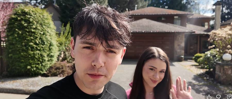 Jaś Dąbrowski i Sylwia Przybysz pokazali dom w Kanadzie, fot. Instagram