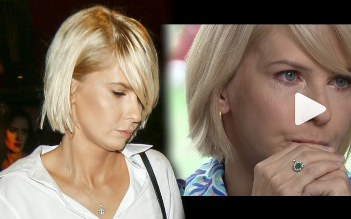 Edyta Pazura rozpłakała się w programie [WIDEO]