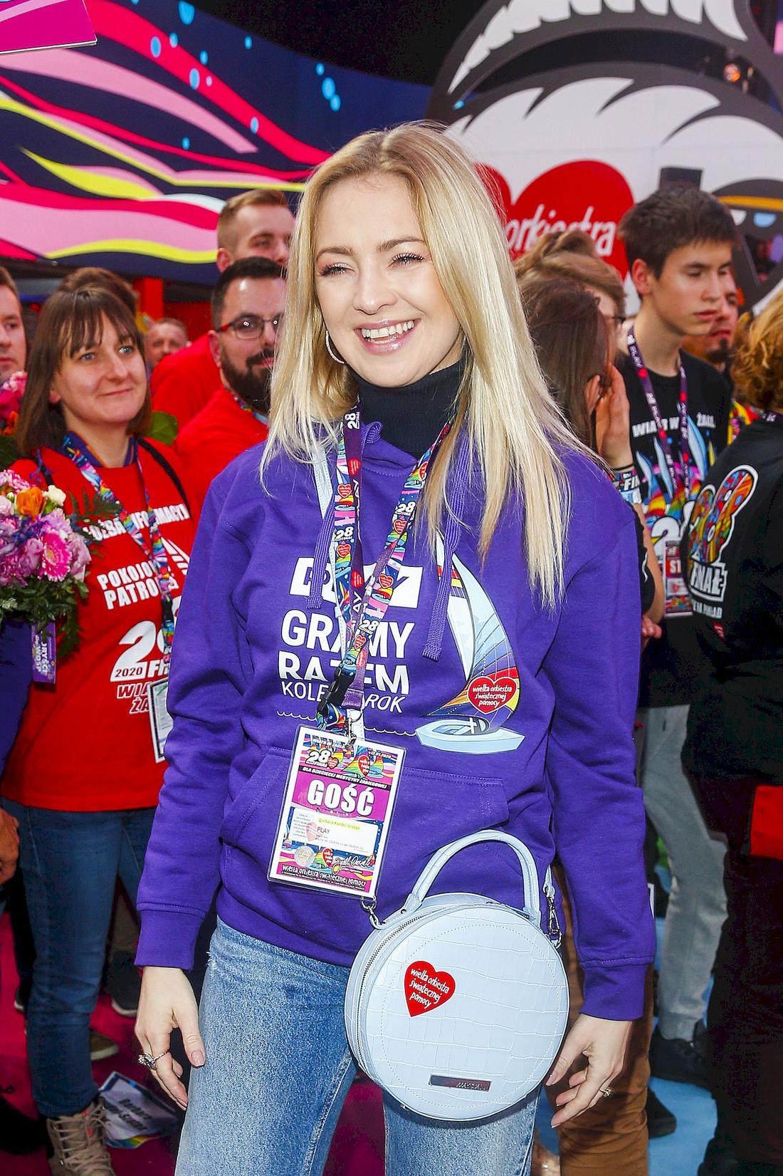 Barbara Kurdej-Szatan na WOŚP