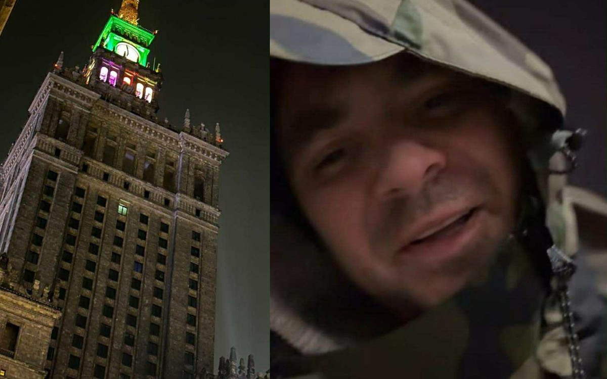 Daniel Martyniuk odpalił się w świąteczny poranek. Nadaje do rodziny spod Pałacu Kultury