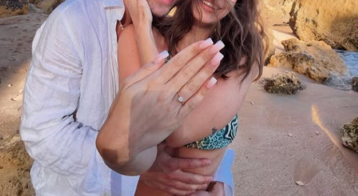 Grzegorz Milewski i Ewa Zawada zaręczeni/Instagram/grzegorzmilewski/ewazawadza