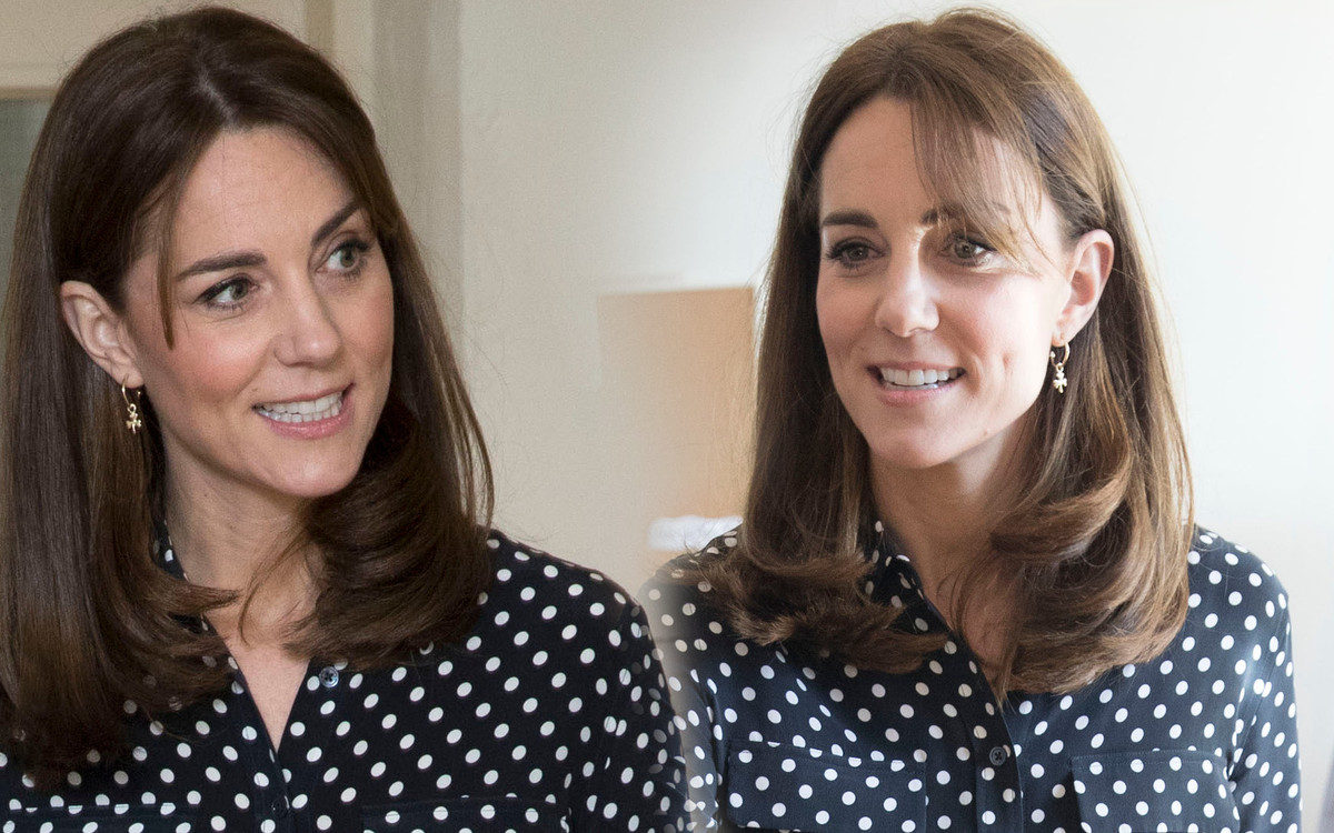 Księżna Kate w koszuli i czarnych rurkach. Dopiero teraz widać, jaka jest CHUDA (ZDJĘCIA)