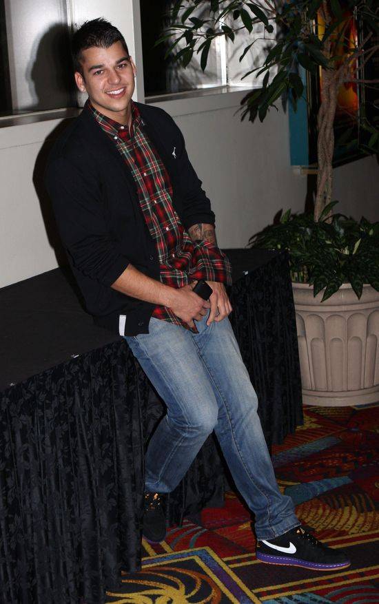 Rob Kardashian na starych zdjęciach