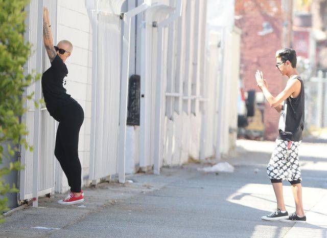 Spontaniczna sesja Amber Rose