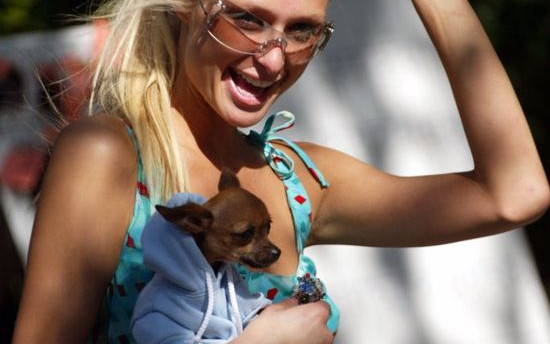 Stare zdjęcia Paris Hilton