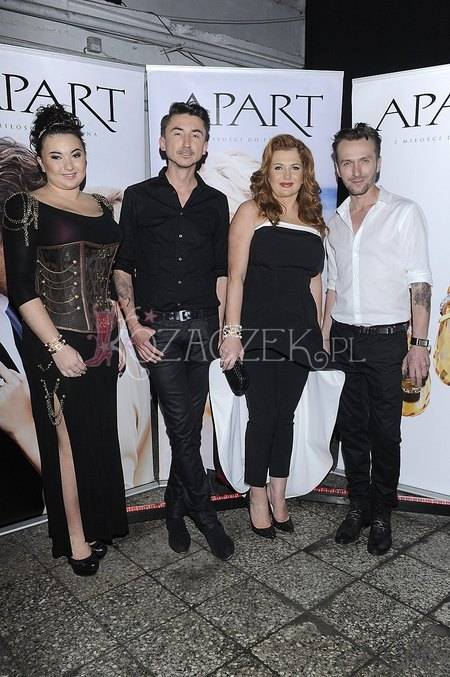 Marta Grycan i Wiktoria Grycan na pokazie mody