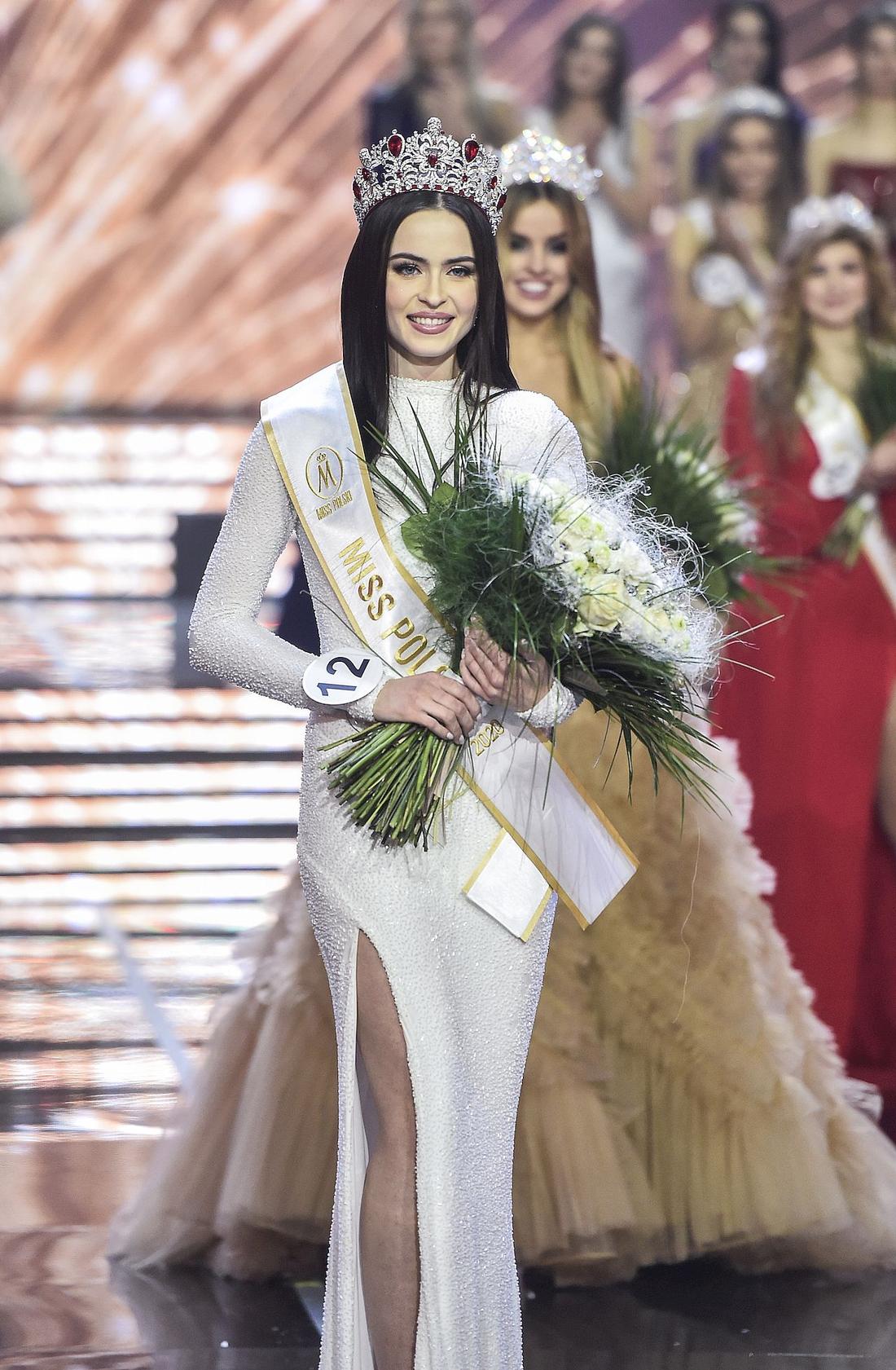 Anna-Maria Jaromin na gali Miss Polski