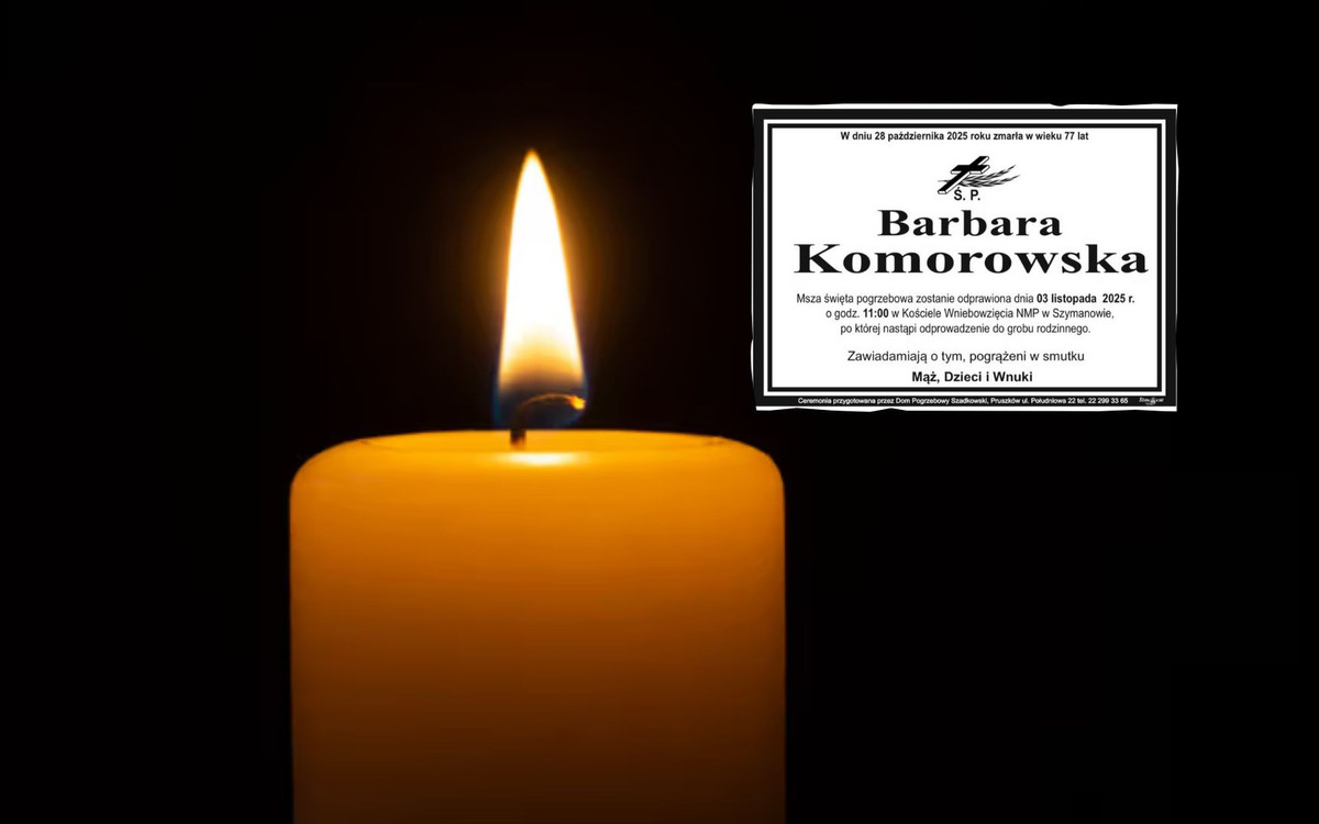 Nie żyje Barbara Komorowska. Zostawiła po sobie miliony