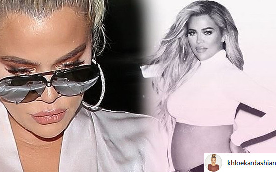 Na zdjęciu Khloe z ciążowym brzuszkiem fanów zaniepokoił jeden szczegół