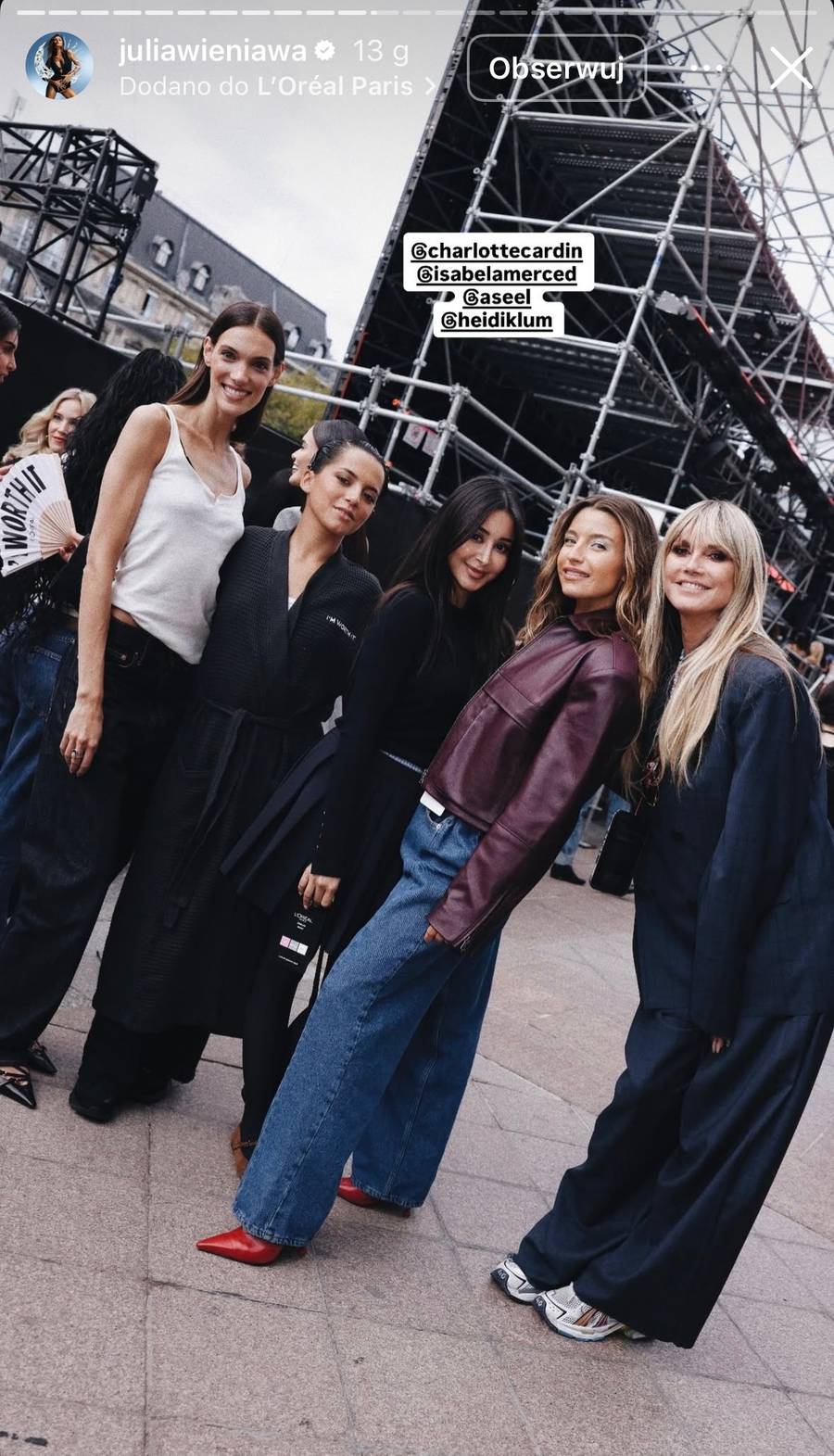 Julia Wieniawa, fot. Instagram.