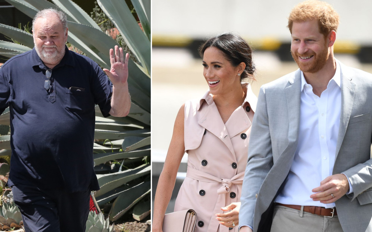 Ojciec Meghan Markle POKŁÓCIŁ się z Harrym przez telefon! Rzucali słuchawkami!