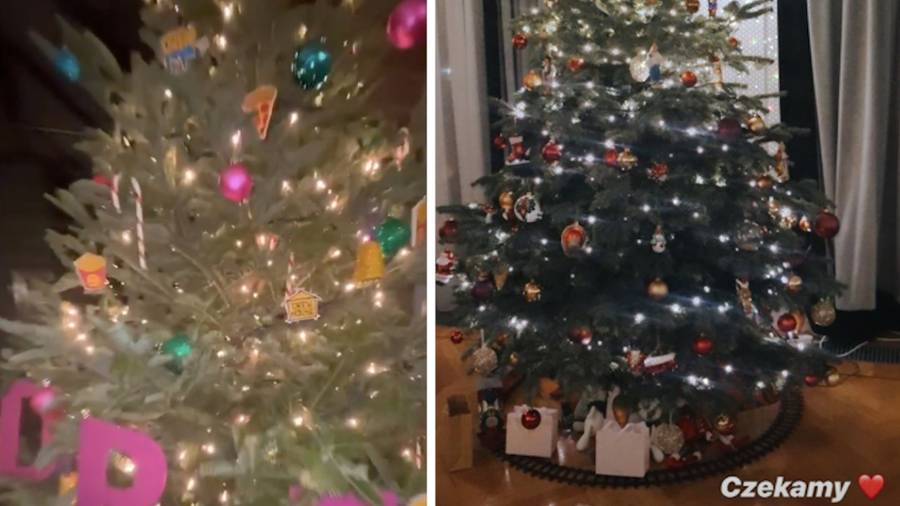 Świąteczne domy gwiazd. Ich choinki zwalają z nóg