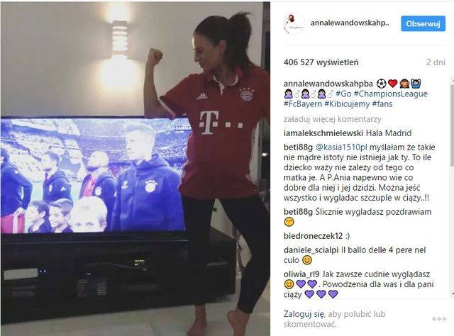 Jak zmieniała się Anna Lewandowska w ciąży?