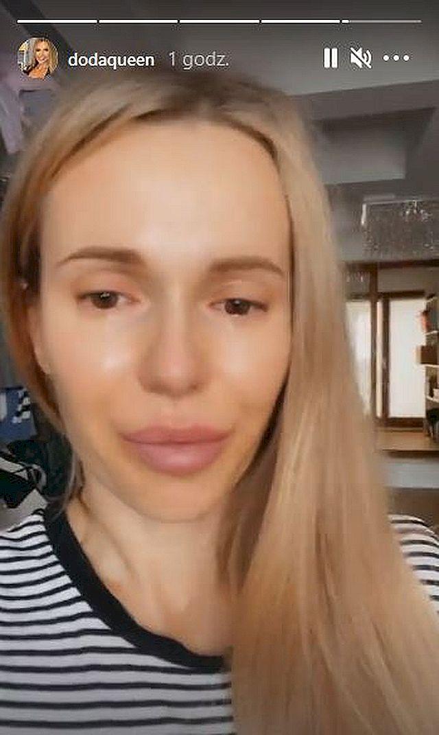 Doda wzruszona prezentem od fanów