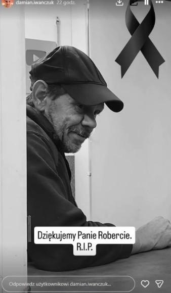 Pan Robert, fot. Instagram
