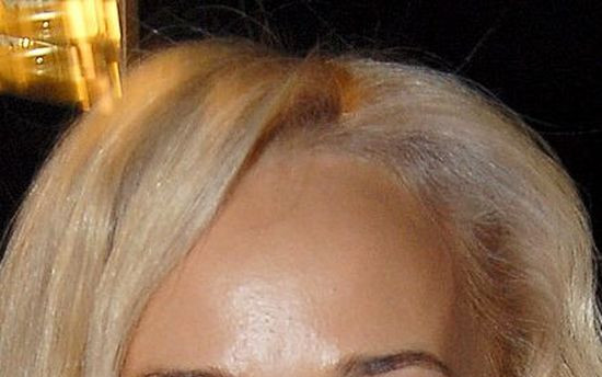 Twarz Joanny Przetakiewicz z bliska