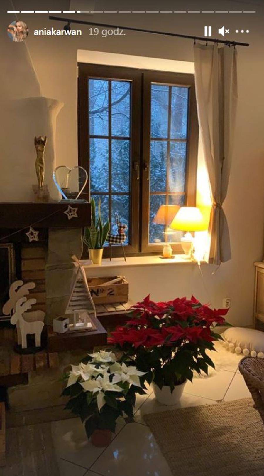 Anna Karwan pochwaliła się świątecznymi dekoracjami. 