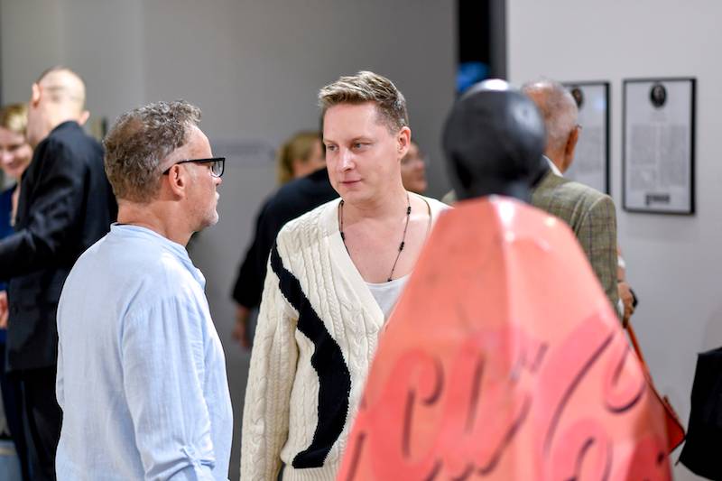 Wernisaż wystawy Tomasza Górnickiego i Łukasza Gawrona. Piękne Beata Ścibakówna i Anna Jurksztowicz