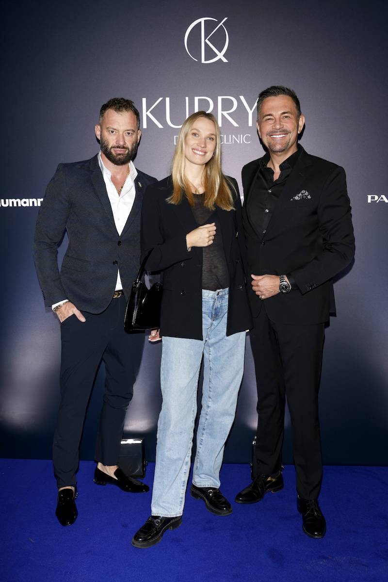 Celebryci na otwarciu kliniki dentystycznej. Ewa Minge, Joanna Ibisz w zaawansowanej ciąży, Radek Pestka z “Top Model”…