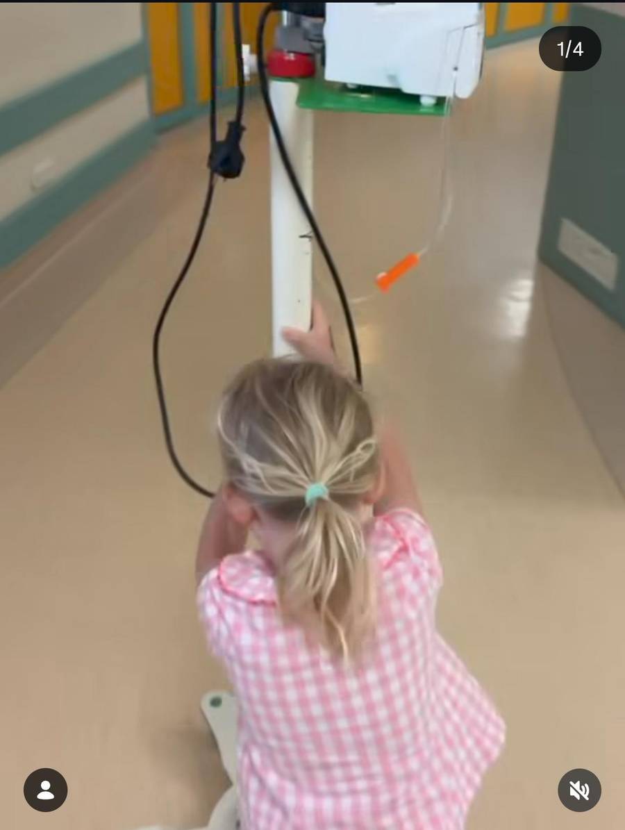 Córeczka Ani Starmach z podejrzeniem okrutnej diagnozy, fot. Instagram