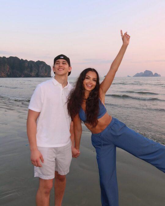 Klaudia El Dursi z rodziną na wakacjach, fot. Instagram