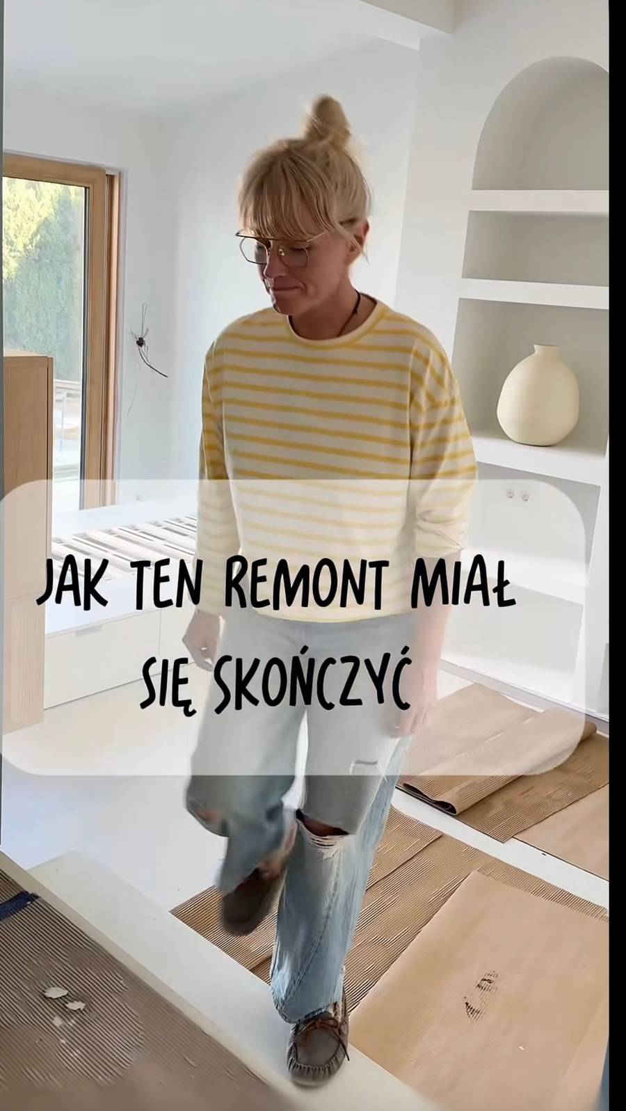 Szelągowska poległa na remoncie własnego domu, fot. Instagram