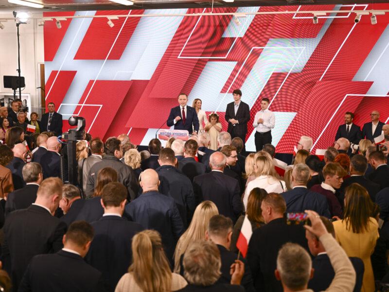 Wieczór wyborczy 2025, fot. AKPA