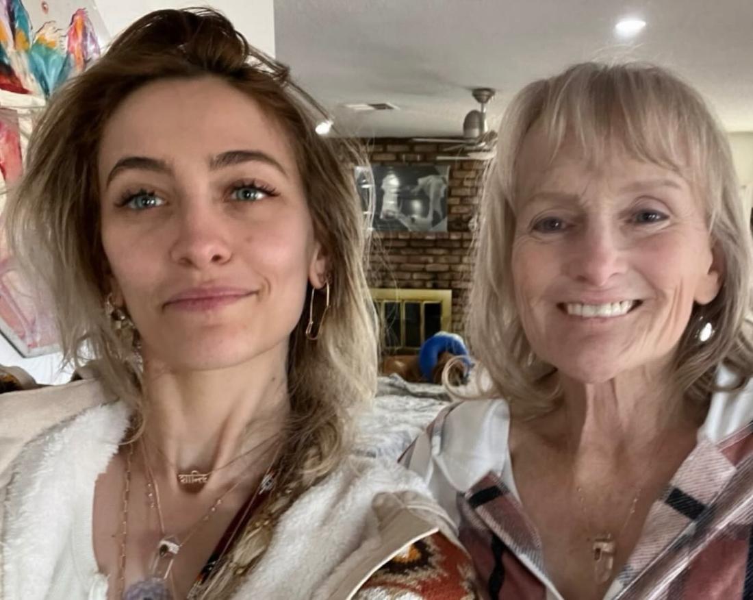 Paris Jackson i Debbie Rowe, fot. Instagram