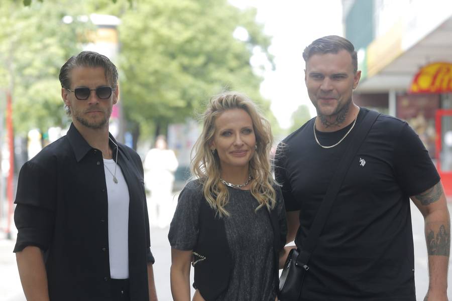 Poranek z “DDTVN”! Sebastian Fabijański obładowany ciuchami, pełna energii Patrycja Markowska (FOTO)