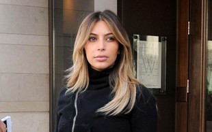 Szok? Kim Kardashian poszła do restauracji w dresie (FOTO)