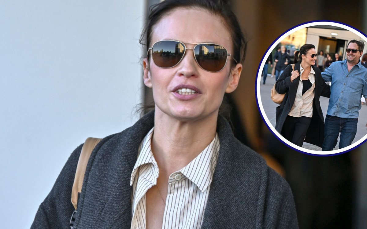 Radośni Magdalena Różczka i Jan Holoubek na festiwalu w Gdyni