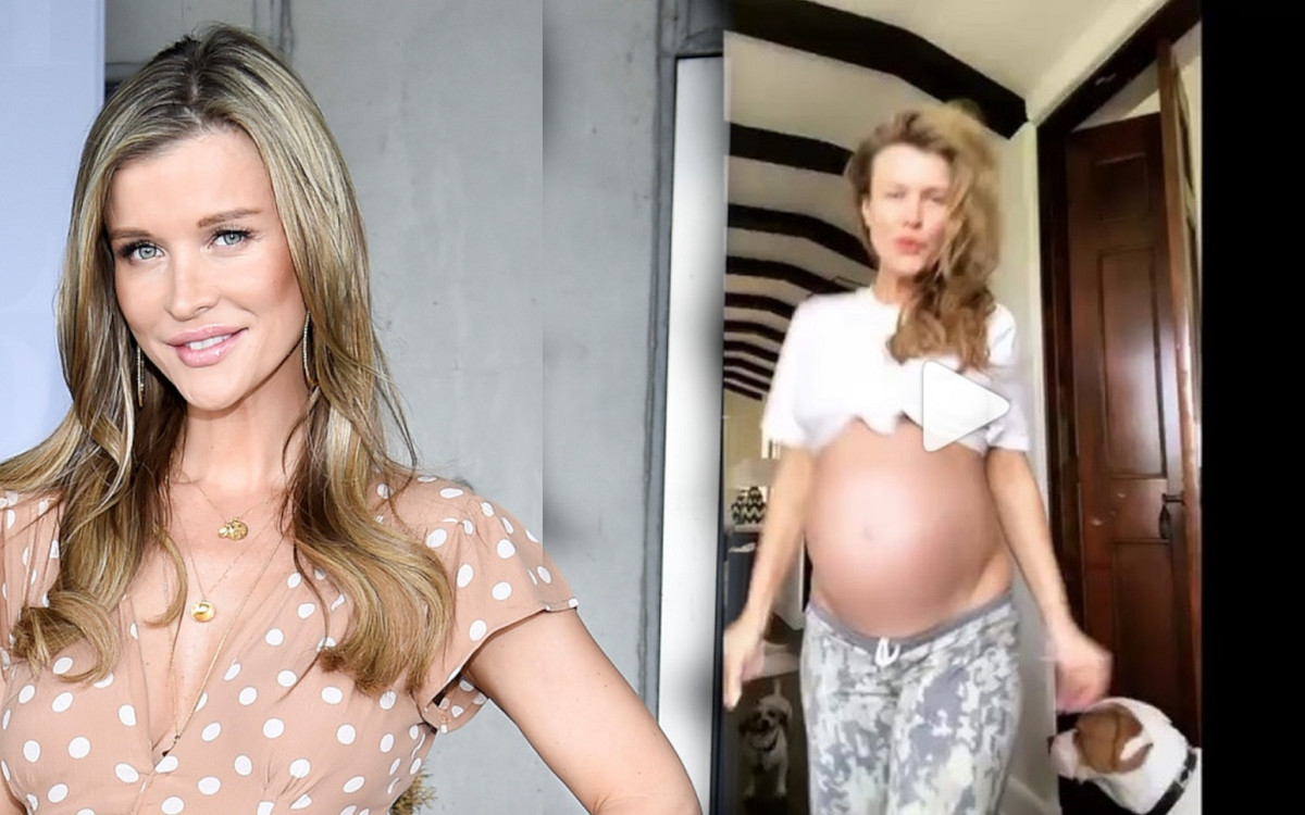 Joanna Krupa rozśmieszyła fanów do łez. Tańczy z OGROMNYM brzuszkiem (WIDEO)