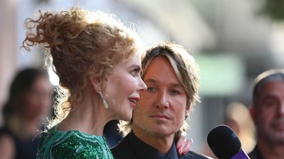 Mąż Nicole Kidman wspiera ją podczas premiery. Ładnie razem wyglądają?