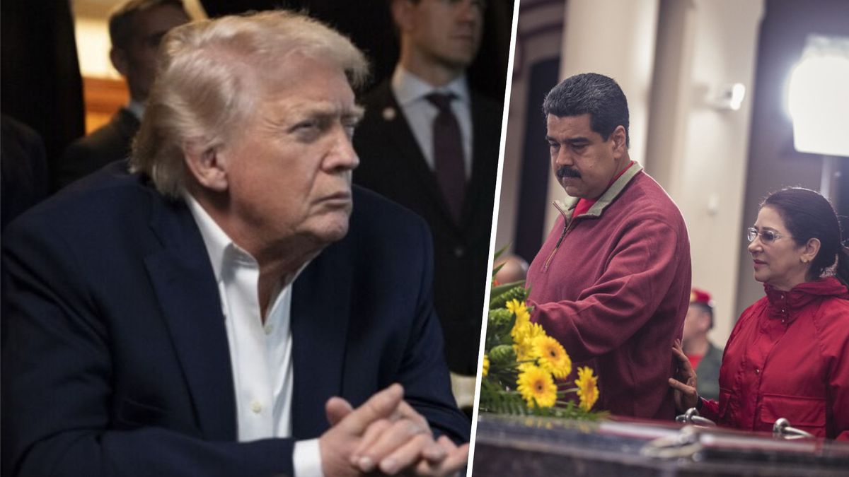 Donald Trump, Cilia Flores i Nicolás Maduro, fot. Instagram/ Wikimedia.org