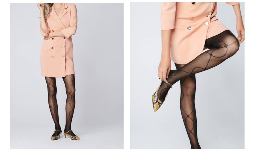 Wzorzyste rajstopy to HIT tej wiosny! Podpowiadamy, gdzie je kupić