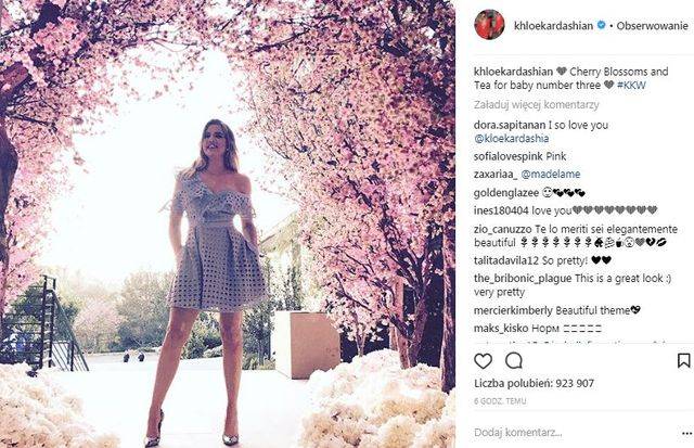 Khloe Kardashian w sukience Siwiec, Rozenek i Ciupy (ZDJĘCIA)