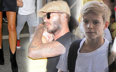 Synowie Victorii i Davida nie powinni być w szkole? (FOTO)