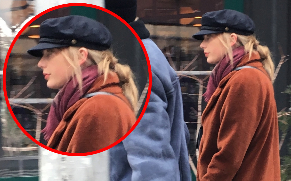 Taylor Swift z Joe Alwynem spacerują po Nowym Jorku z CZTEREMA ochroniarzami