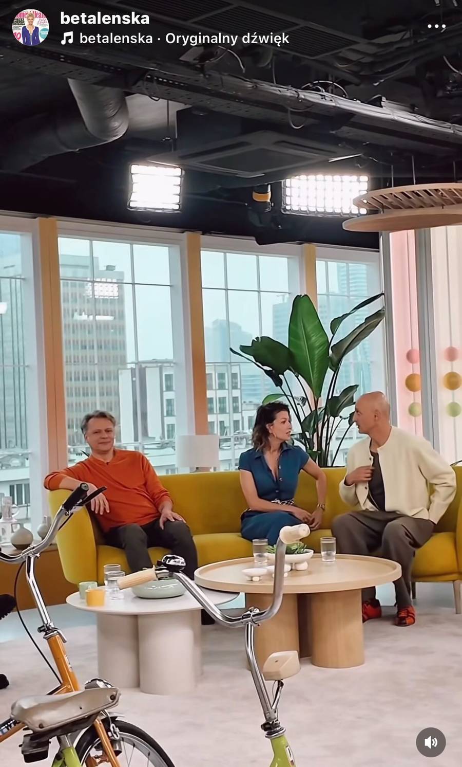 Alżbeta Lenska kulisy DDTVN/Instagram/betalenska