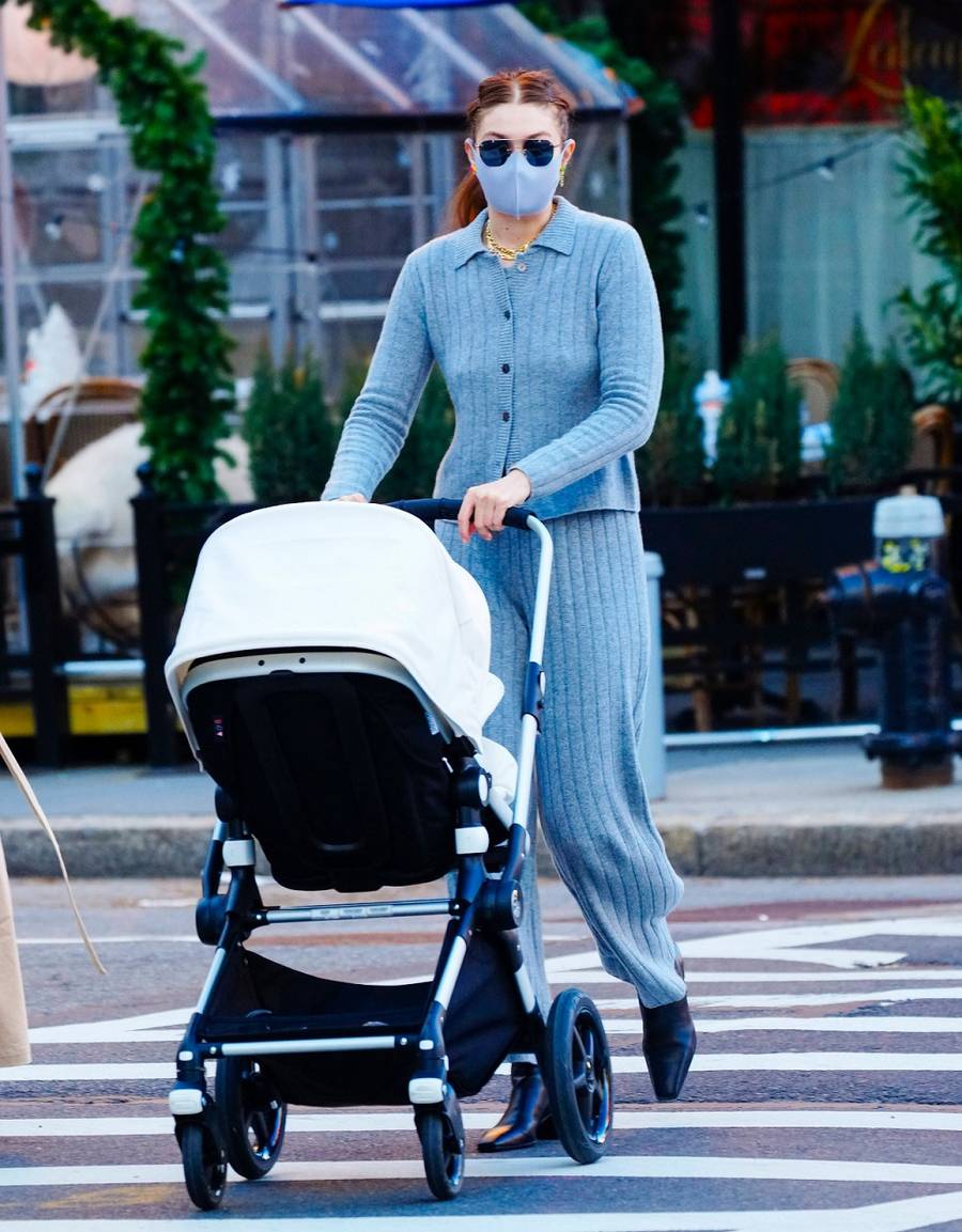 Gigi Hadid na ulicach Nowego Jorku.