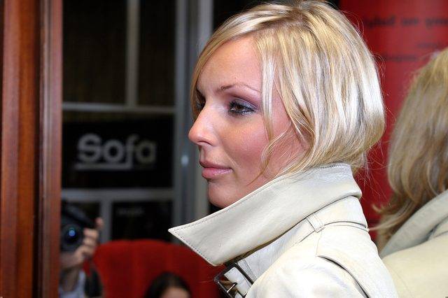 Agnieszka Włodarczyk na początku kariery jako blondynka