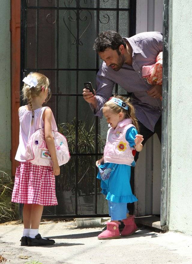 Ben Affleck z dziećmi