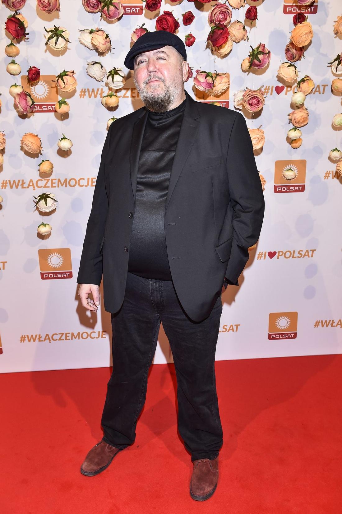 Dariusz Gnatowski na imprezie Polsatu