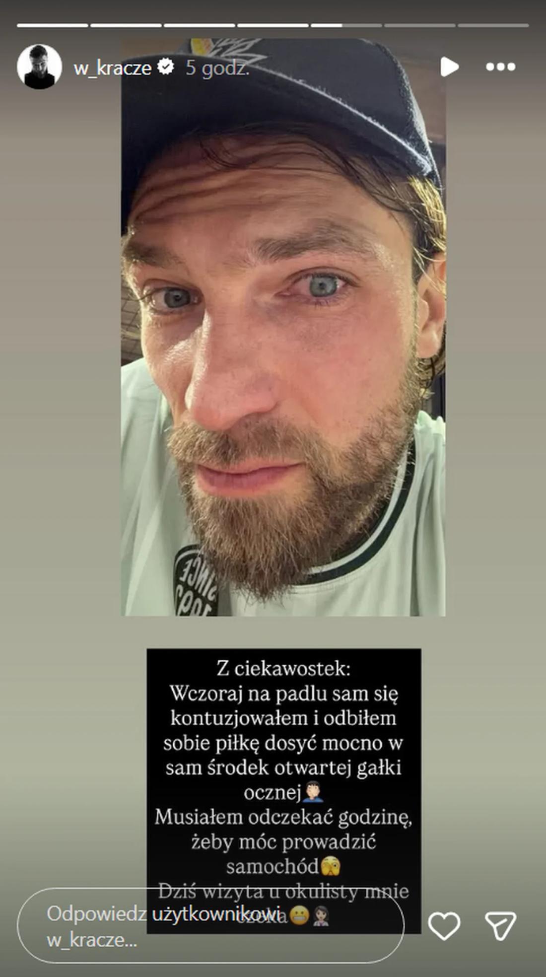 Andrzej Wrona przekazał to ws. swojego zdrowia. Nie ma dobrych wieści / Instagram