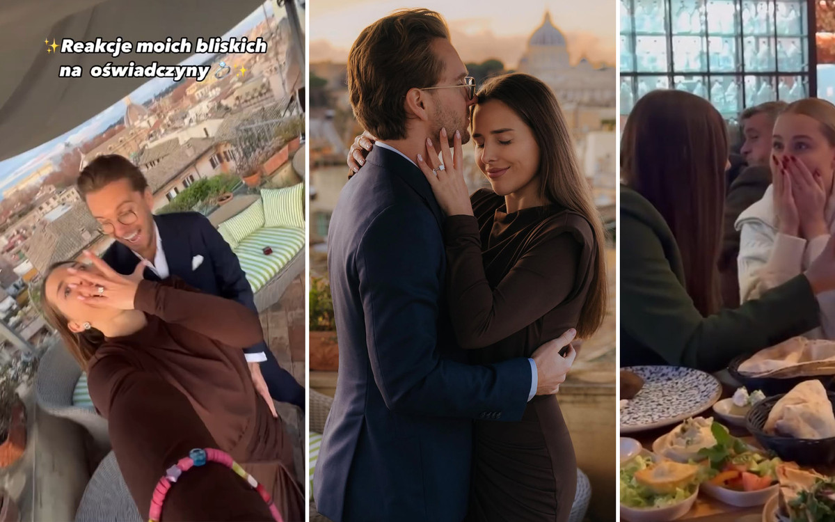 Ola Nowak się zaręczyła! Pokazała romantyczne nagranie z oświadczyn i… reakcję Andziaks! (WIDEO)