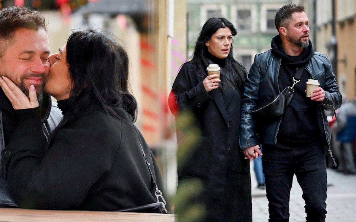 Misha Kostrzewski wybrał się z ukochaną na jarmark. Nie brakowało buziaczków