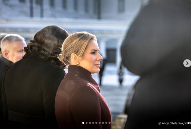 Zełenska i Nawrocka spotkały się na Litwie, fot. Instagram