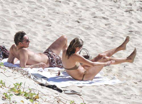 Kate Moss korzysta ze słońca na Karaibach