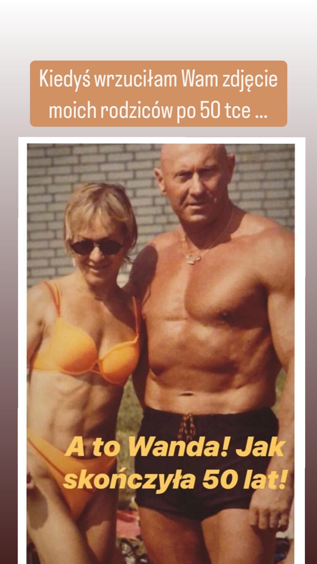 Wanda Rabczewska, Paweł Rabczewski, fot. Instagram.